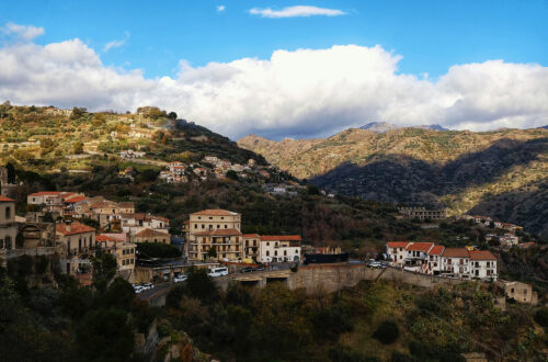 View of Savoca, Sicily