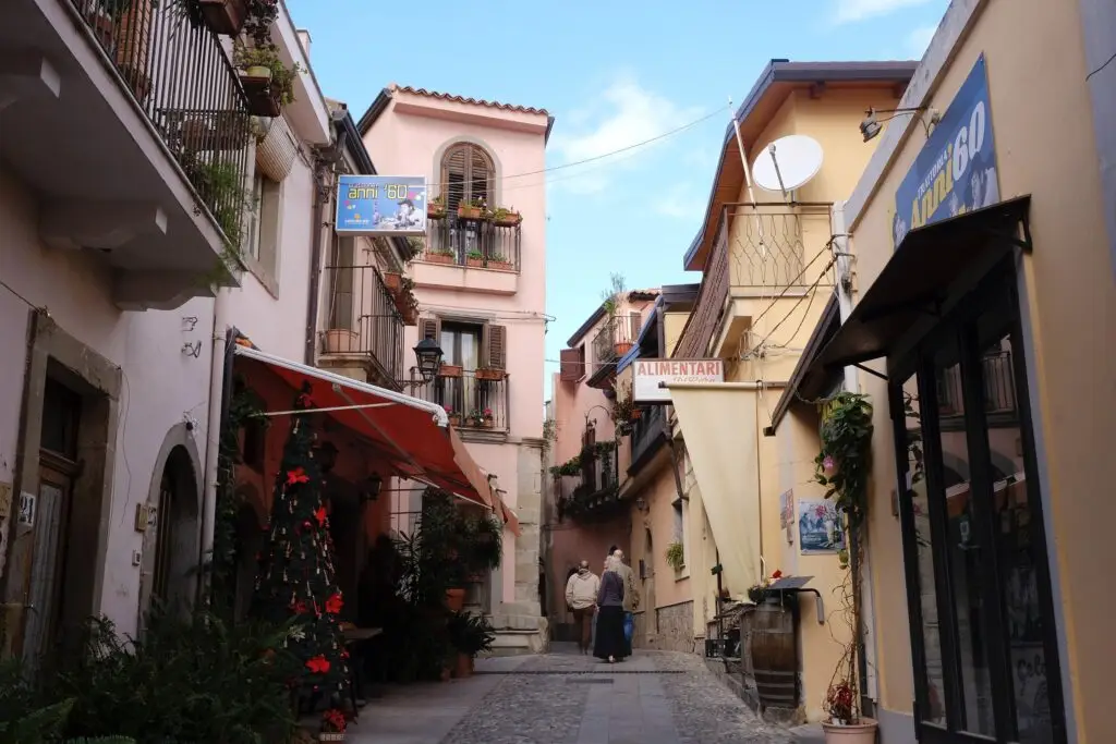 Street in Forza D'agro
