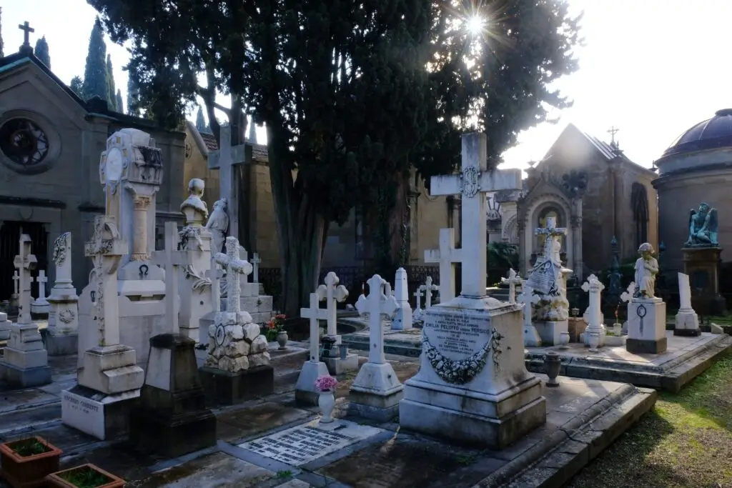 San Miniato cemetery Florence