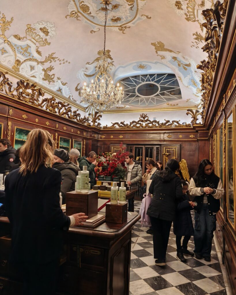 Interior of Officina Profumo Farmaceutica Santa Maria Novella Florence